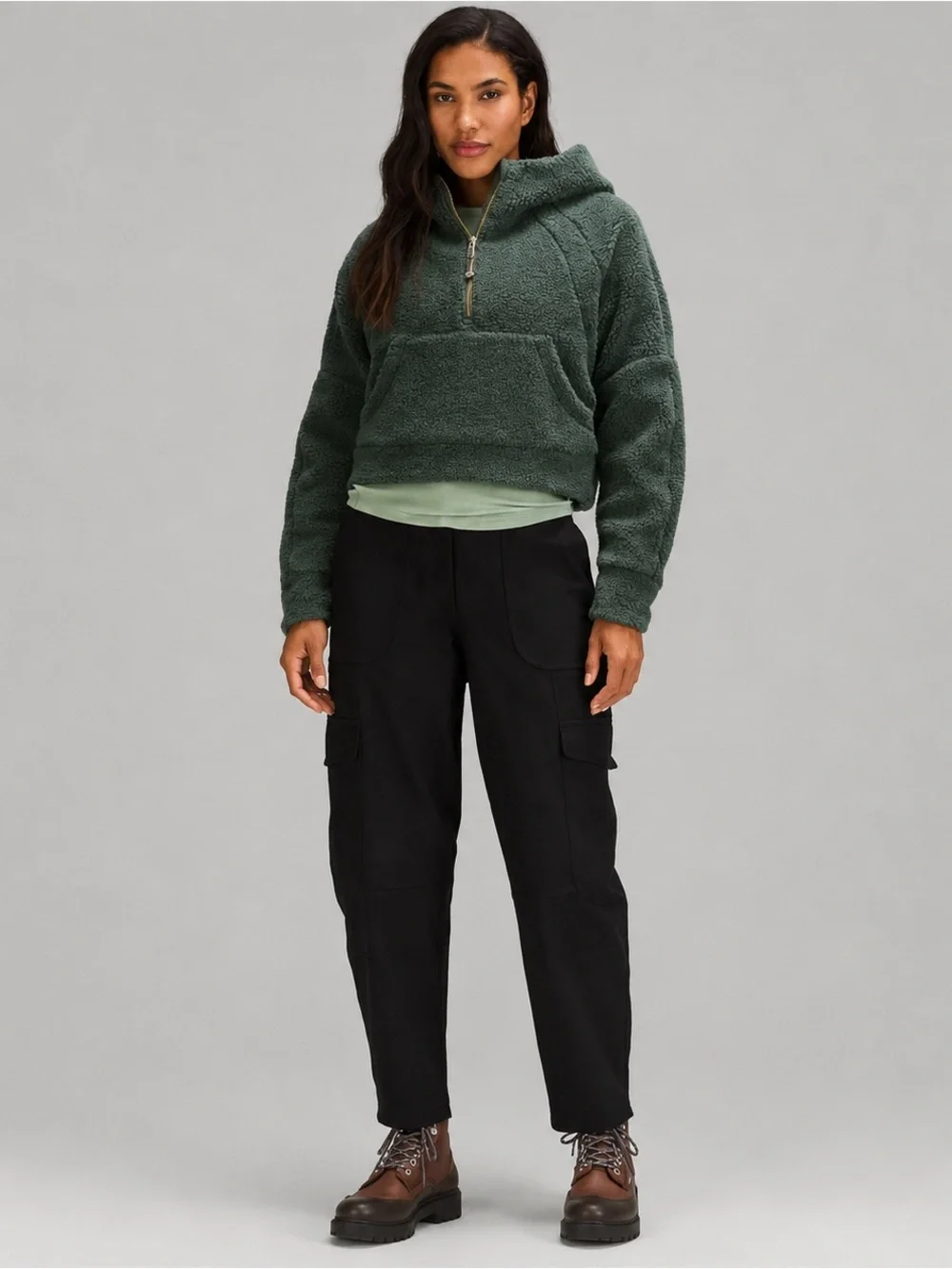 Lululemon Light Utilitech Cargo Pocket High-Rise Pants Black 26